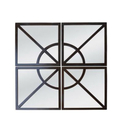 VENEDIC ΚΑΘΡΕΠΤΗΣ ΜΑΥΡΟ 80xH80cm