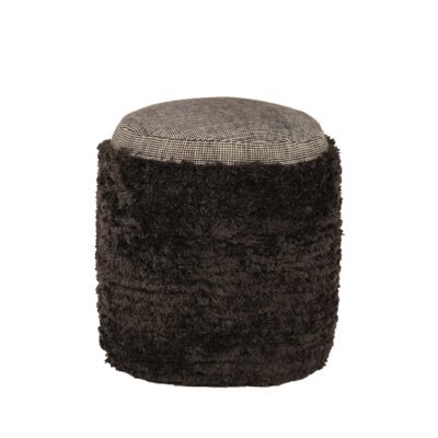 FUZZ ΣΚΑΜΠΩ ΓΚΡΙ ΣΚΟΥΡΟ 40x40xH45cm